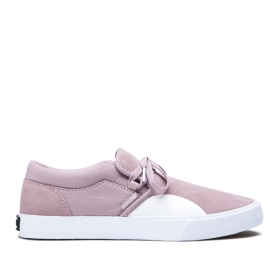 Supra CUBA Lave Sneakers Dame Hvite | NO-57612